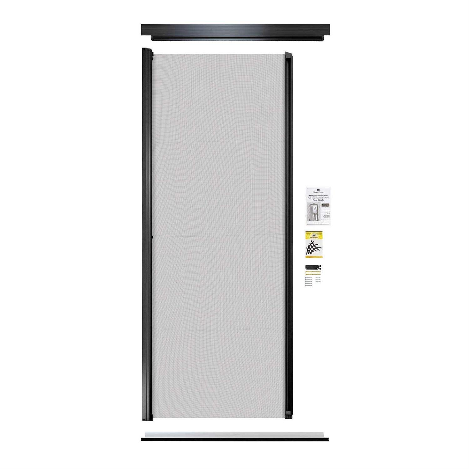 Novavision Revelation Simple Door Retractable Screen Durable & Strong Pvc & Aluminium Components