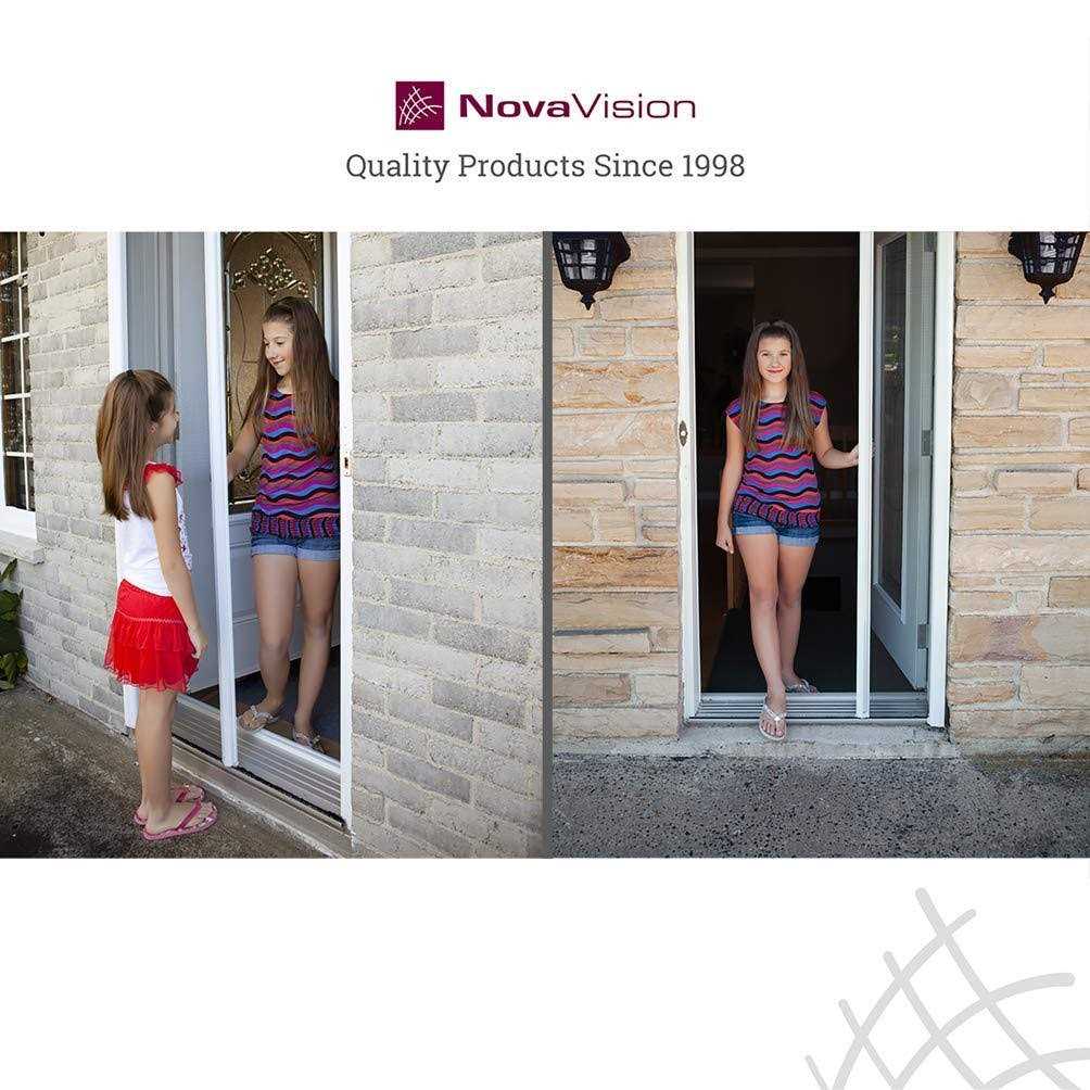 Novavision Revelation Simple Door Retractable Screen Durable & Strong Pvc & Aluminium Components - Image 4