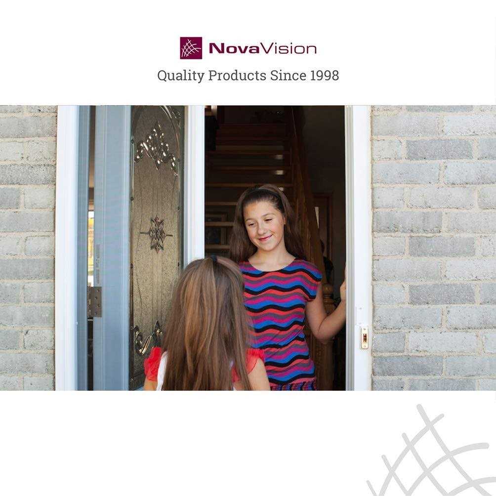 Novavision Revelation Simple Door Retractable Screen Durable & Strong Pvc & Aluminium Components - Image 5