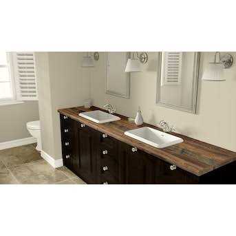 Wilsonart Laminate Sheet in Antique Bourbon Pine Premium SoftGrain - Image 3