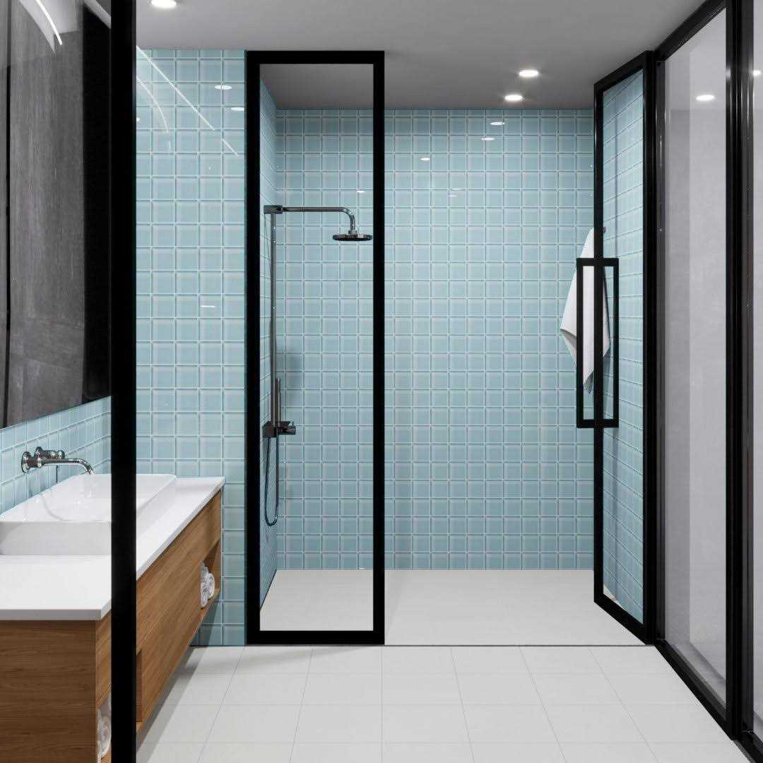 Torch Song 4'' W x 4'' L Glass Singular Tile PIXL - Image 2