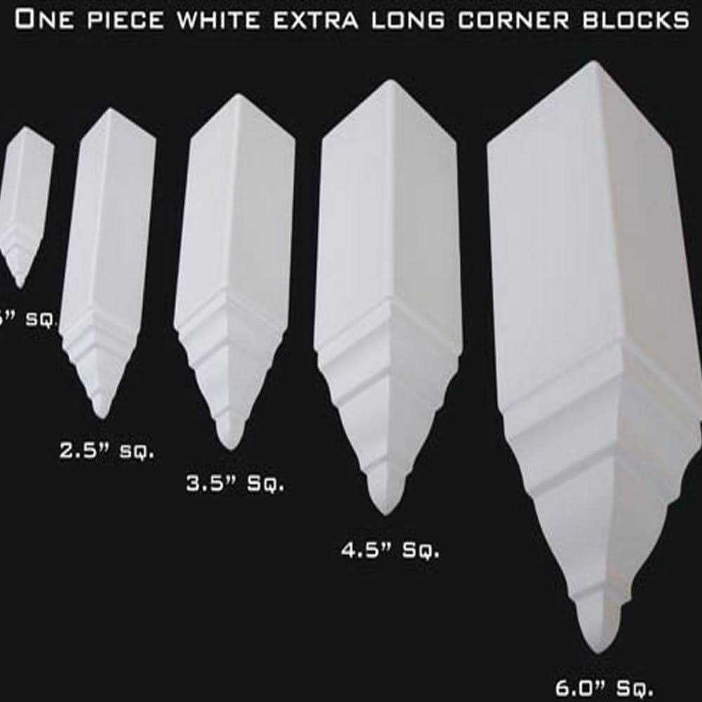 A La Maison Ceilings CM-ICB Crown Molding Inside Corner Block - Image 3