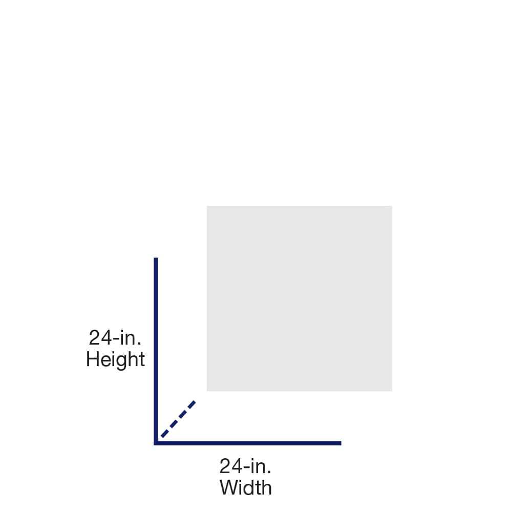 Armstrong Ceilings Easy Elegance Textured Black 2 ft. x PVC Square Edge Lay-in Ceiling Tile - Image 5