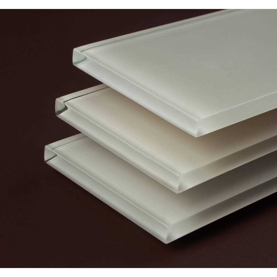 WS Tiles 3x22 x 9x22 Glass Mosaic Subway Tile Backsplash for Kitchen and Bathroom - Image 4