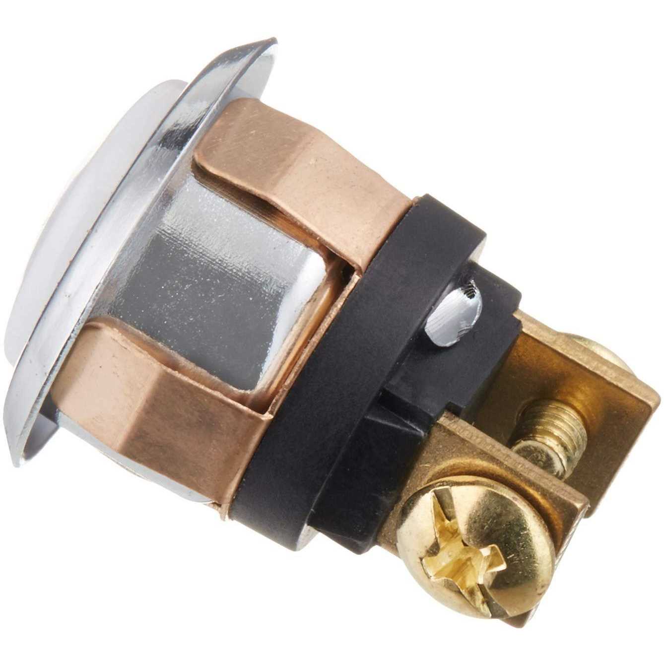 Thomas & Betts Lighted Chime Push Button with Silver Rim - Image 4