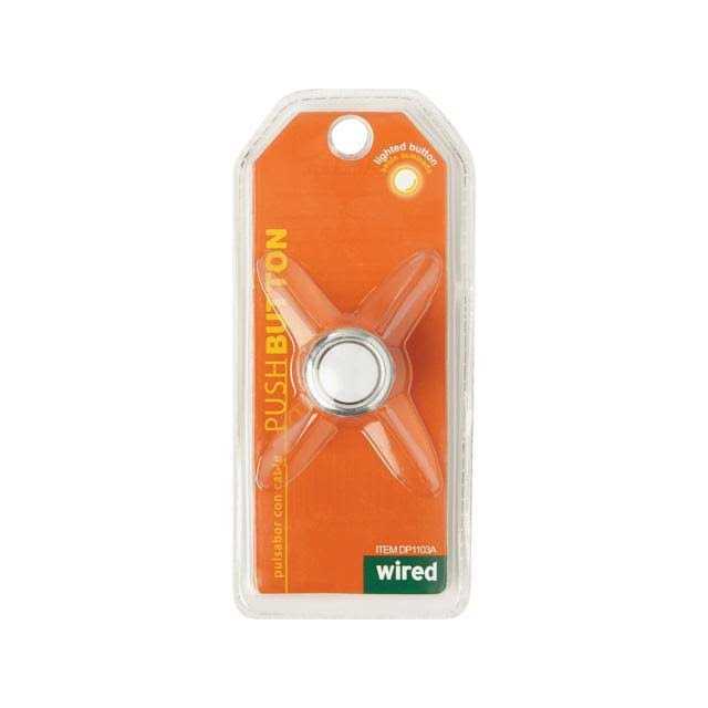 Thomas & Betts Lighted Chime Push Button with Silver Rim - Image 5