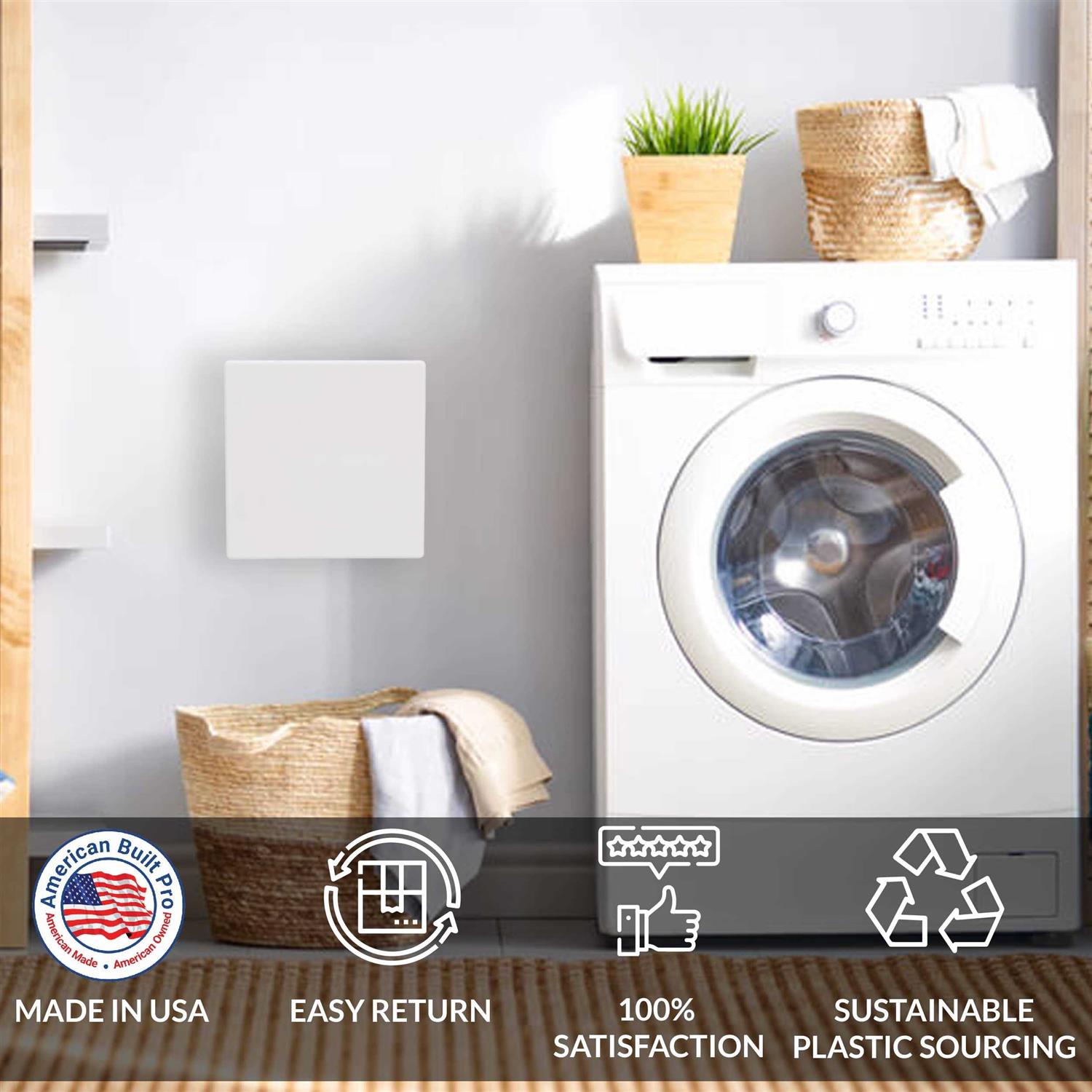 American Built Pro Access Covers 12-in x 12-in Plastic Access Panel Access Panel ACF - 1212 P20 - Image 5