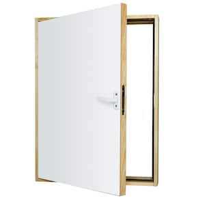 Fakro DWF Wall Hatch 27 in. x 35 in. Wooden Fire Rated Insulated Access Door 869833 - Image 5