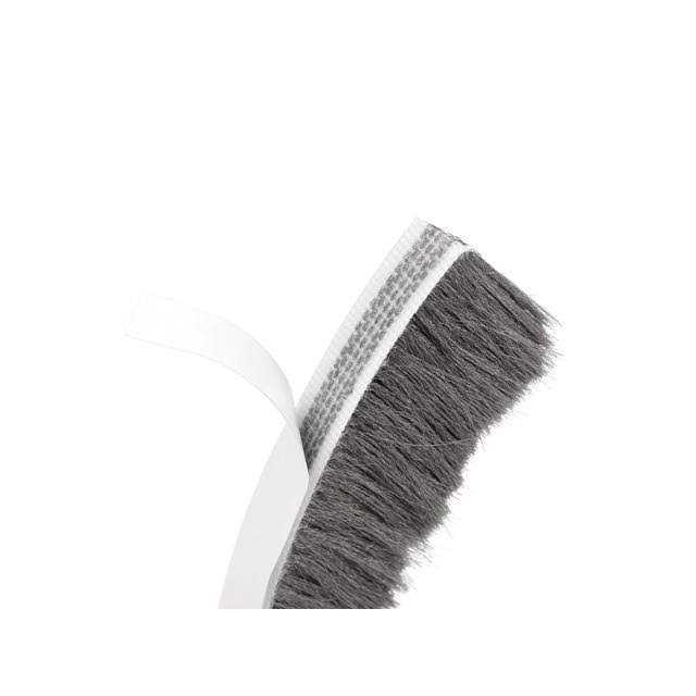 uxcell Brush Weather Stripping,Adhesive Felt Door Seal Strip Pile Weatherstrip Door Sweep - Image 4