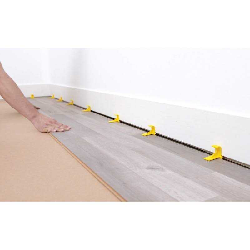 Tfloor Laminate Flooring Spacers for Installing Laminate Wood, Vinyl Plank, Engineered Hardwood, Lvt, Bamboo, Subfloor Panels, or Any Floating - Image 5