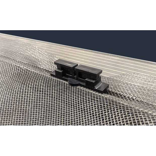 SCREENLOX Spline Tool Screen Tight Installer Clips for Pool and Patio Enclosures Flat Spline Only