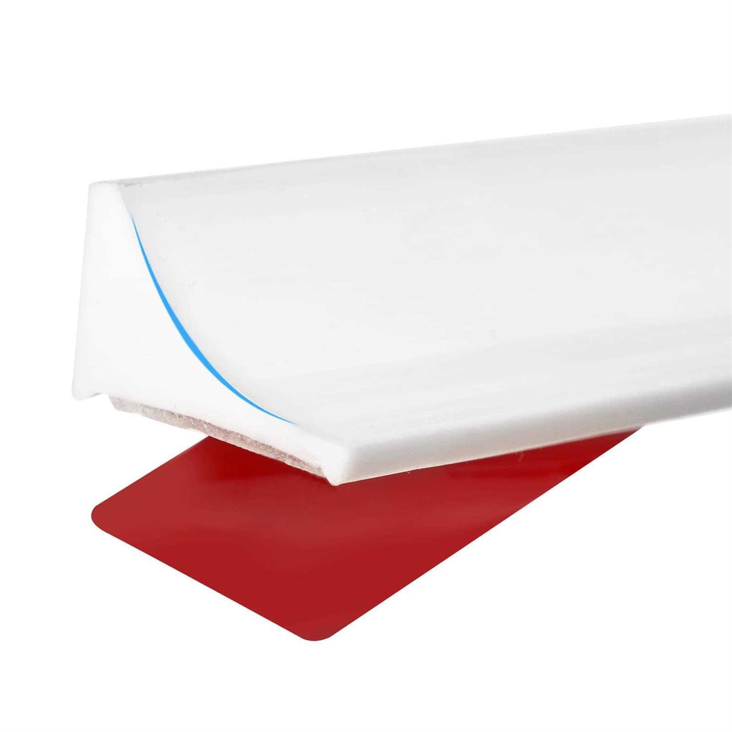 Duzzy Water Barrier for Sink Silicone Water-Blocking Self-Adhesive Splash Guard