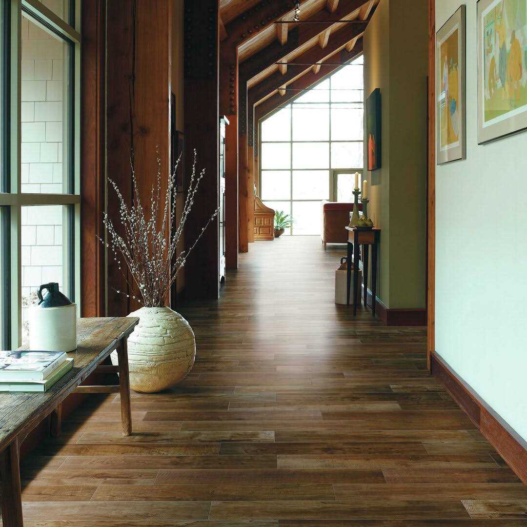 County Line 36'' L Porcelain Wood Look Singular Tile PIXL - Image 3