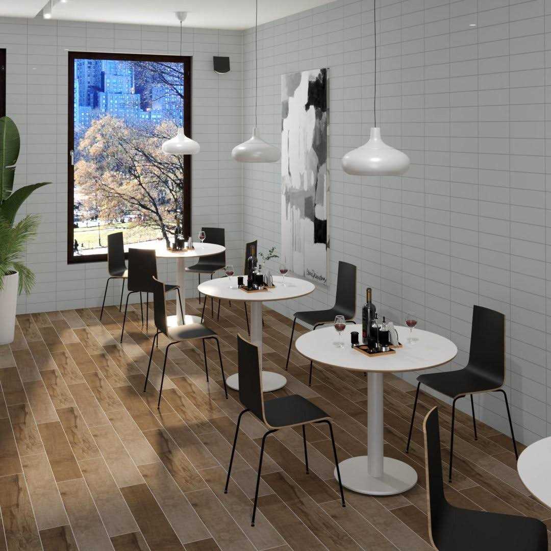 County Line 36'' L Porcelain Wood Look Singular Tile PIXL - Image 5