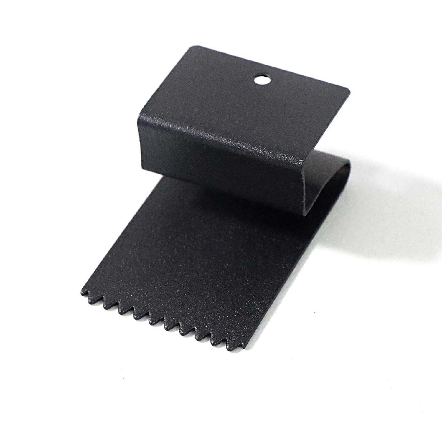 Aiwaiufu 16 Pack Hurricane Window Clips Black Steel Hurricane Board-Up Clips Fits 1/2 inch Thick Plywood/Brick/Wood & Stucco - Image 4