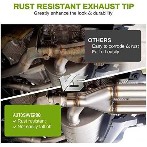 AUTOSAVER88 Stainless Steel 2.5 Inch Exhaust Y Pipe 2.5 Single to 2.25 Dual Exhaust Adapter Connector - Image 3