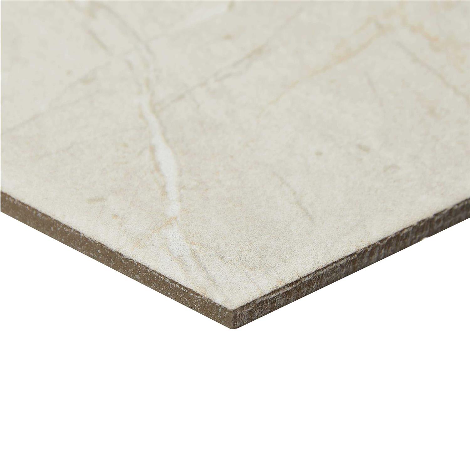 Daltile Perpetuo 8 X 8 Hexagon Porcelain Marble Look Wall & Floor Tile in Matte - Image 3