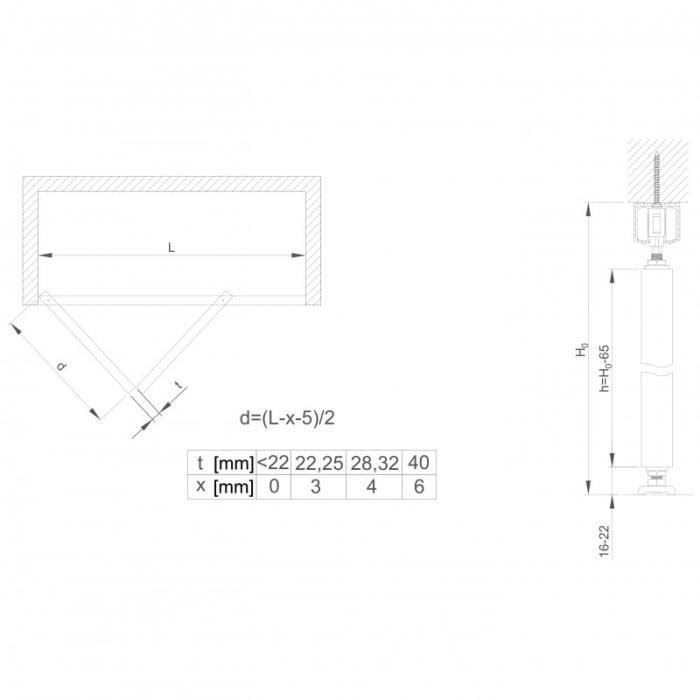 SLID'Up 150 Bifold Door Hardware Kit 59-Inch Track for 2 Folding Panels Up to 88lbs Each - Image 2