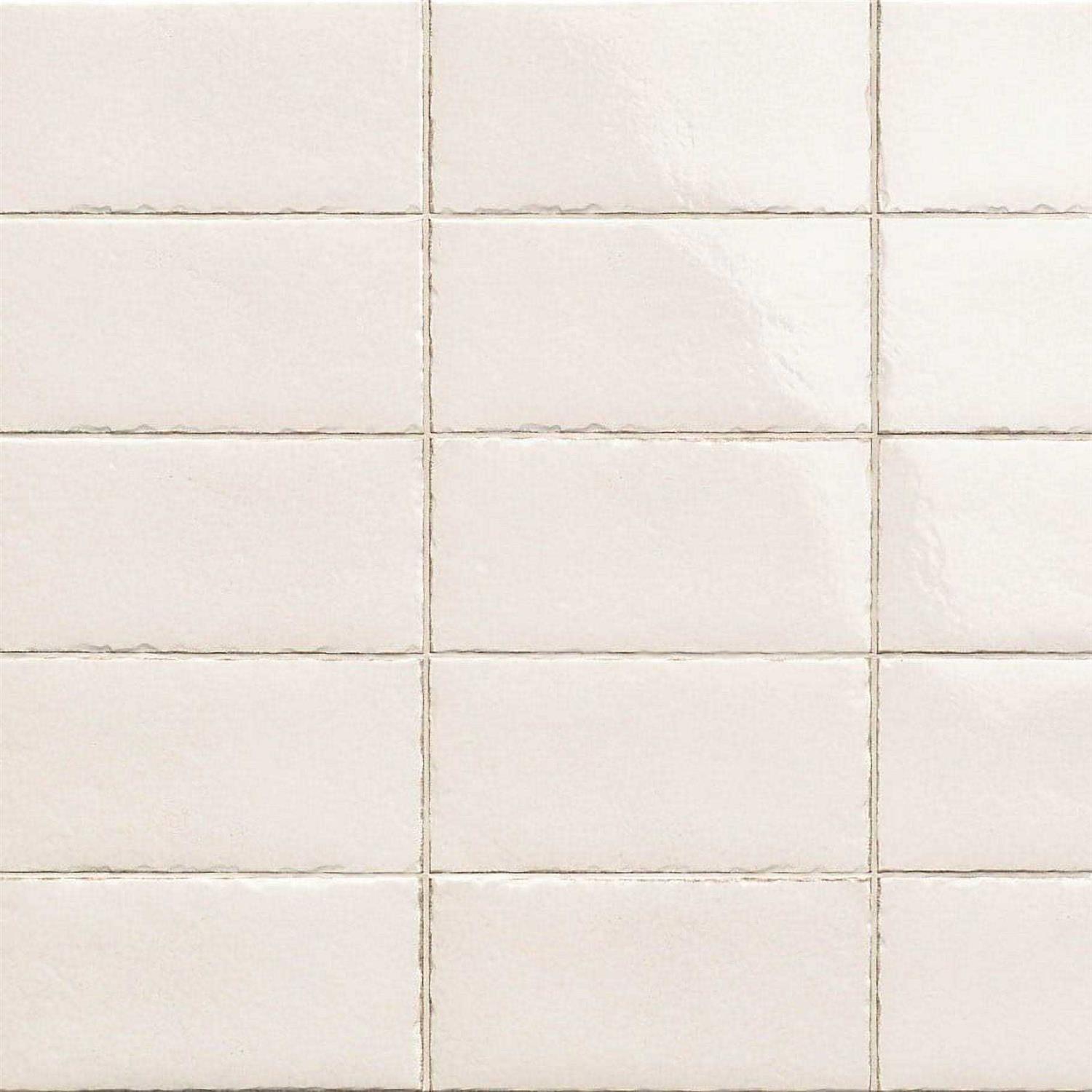 Ivy Hill Tile Winston White 6 in. x 12 in. Glazed Porcelain Floor and Wall Tile