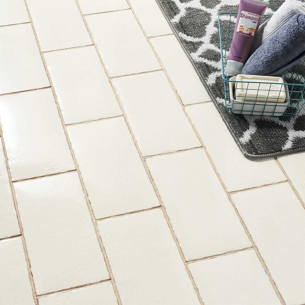 Ivy Hill Tile Winston White 6 in. x 12 in. Glazed Porcelain Floor and Wall Tile - Image 3