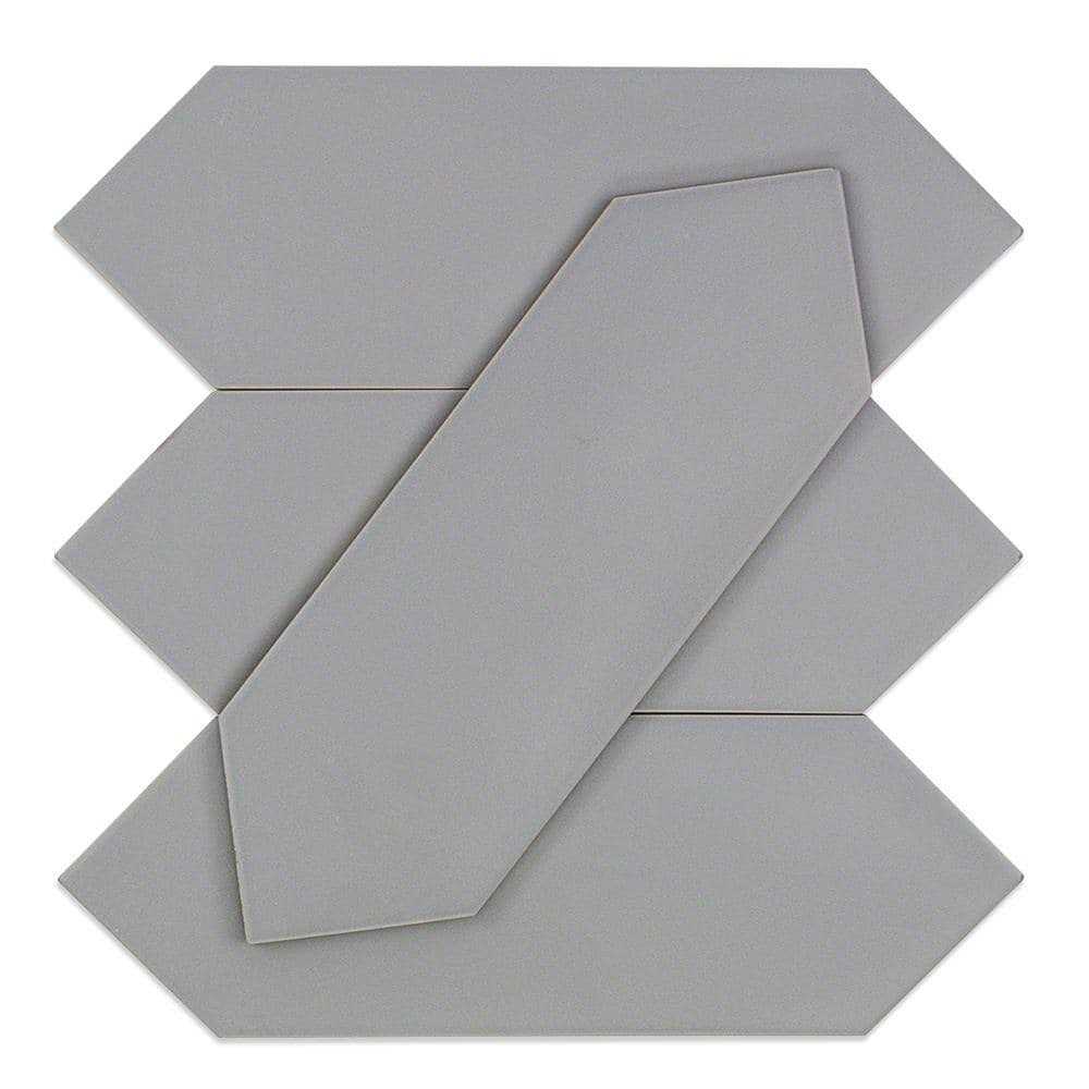 Tilebar Sample-Aliante Picket 4x12 Porcelain Tile in Matte Finish, Backsplash, Wall and Floor - Image 3