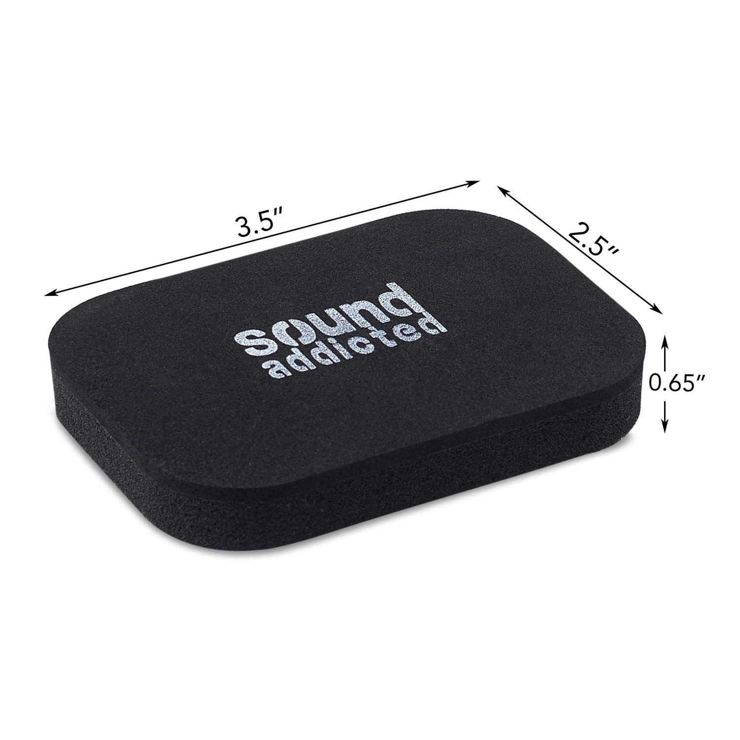 Sound Addicted Isolation Pads for Soundbar Anti Vibrations Foam Pads Feet 2.5'' x 0.65'' Suitable for Most - Image 5