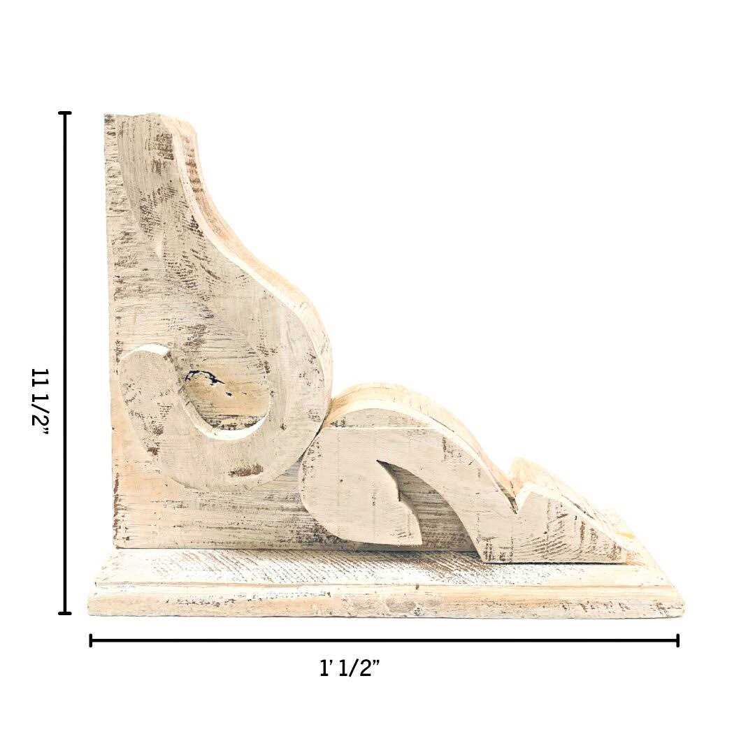 Rustic Arrow Wooden Beam Corbel 12277 - Image 3