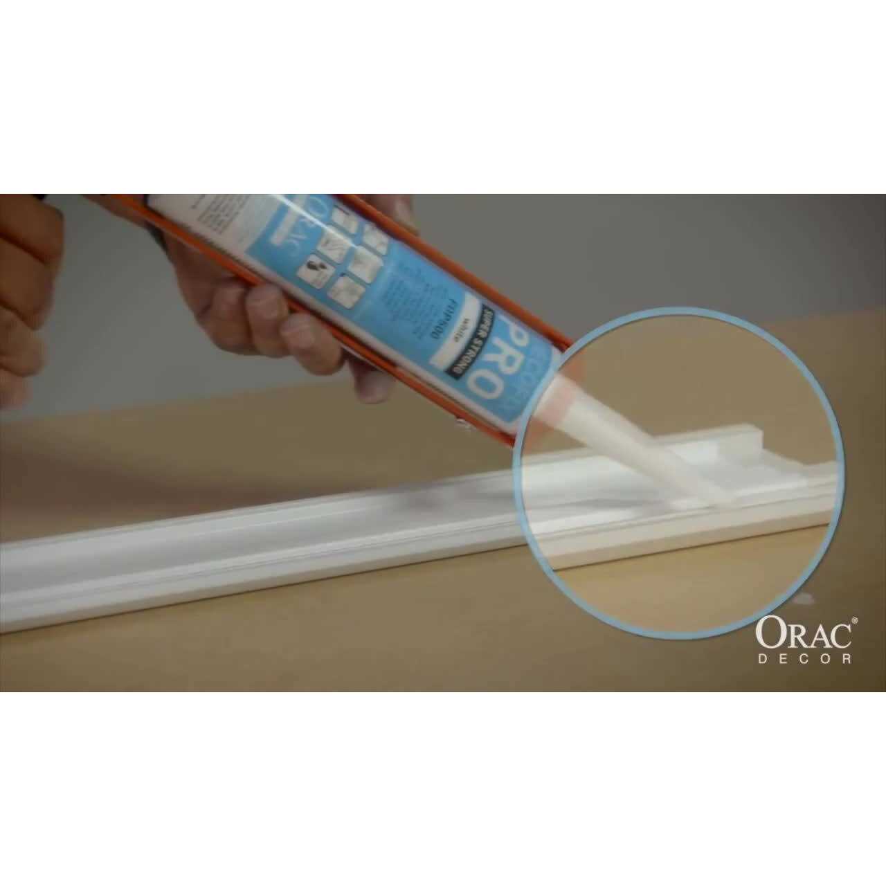 Architectural Products by Outwater Orac Decor High Impact Polystyrene Baseboard Moulding - Image 3