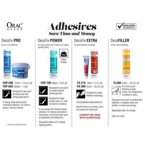 Architectural Products by Outwater Orac Decor High Impact Polystyrene Baseboard Moulding - Image 4