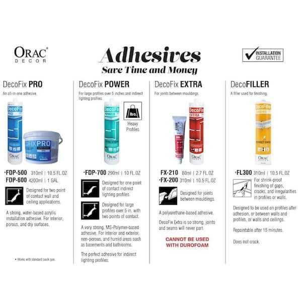 Architectural Products by Outwater Orac Decor High Impact Polystyrene Baseboard Moulding - Image 3