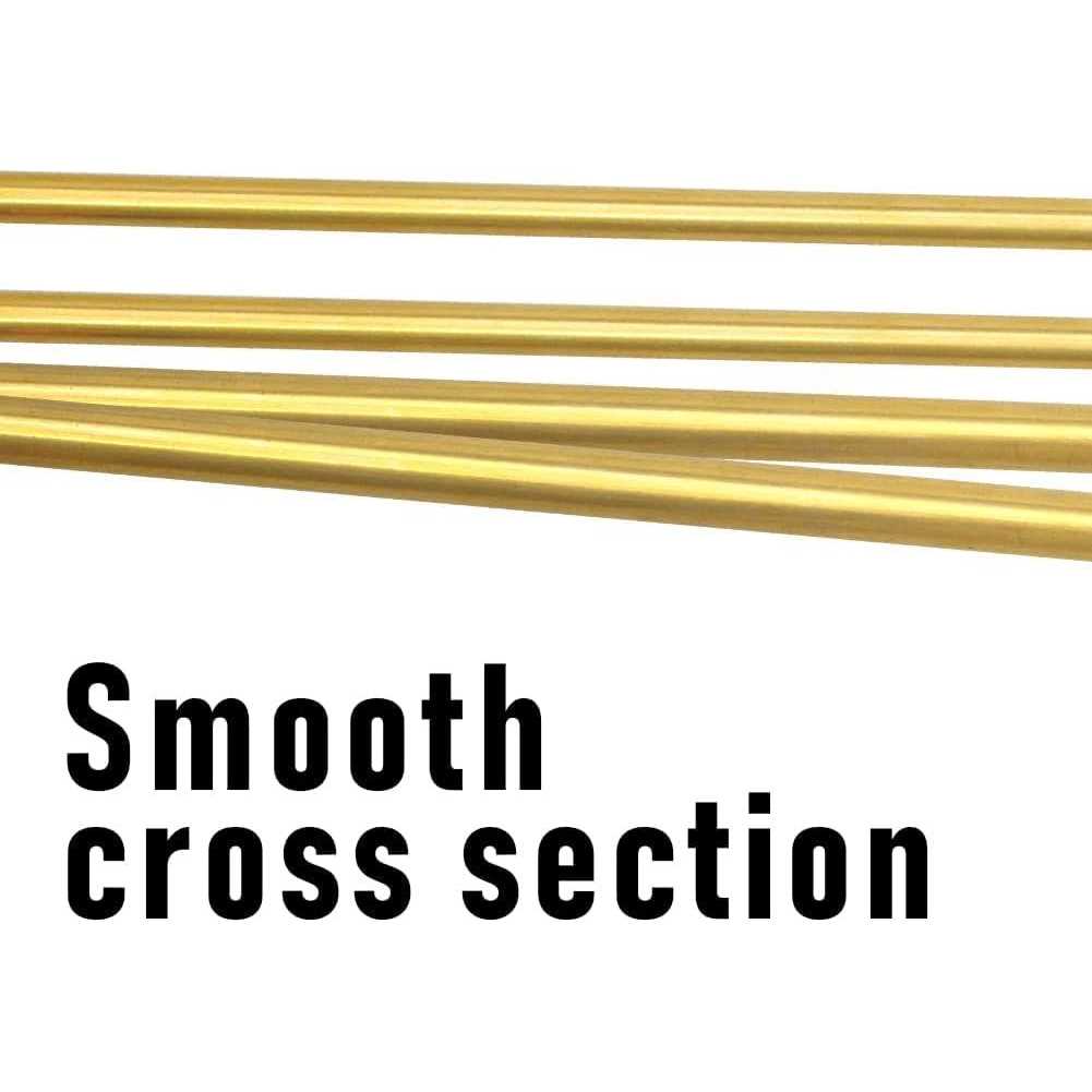 Tynulox H62 OD Brass Tube Wall × 300mm Length Brass Tubing Seamless Round Tubing - Image 5