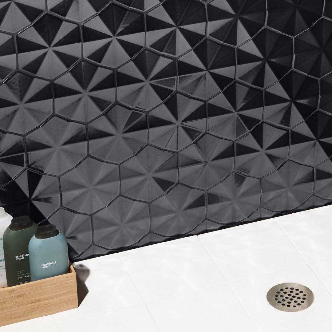 Ardor Ogassian 5.51 in. x 6.49 in. Metallic Porcelain Wall Tile Ivy Hill Tile - Image 4