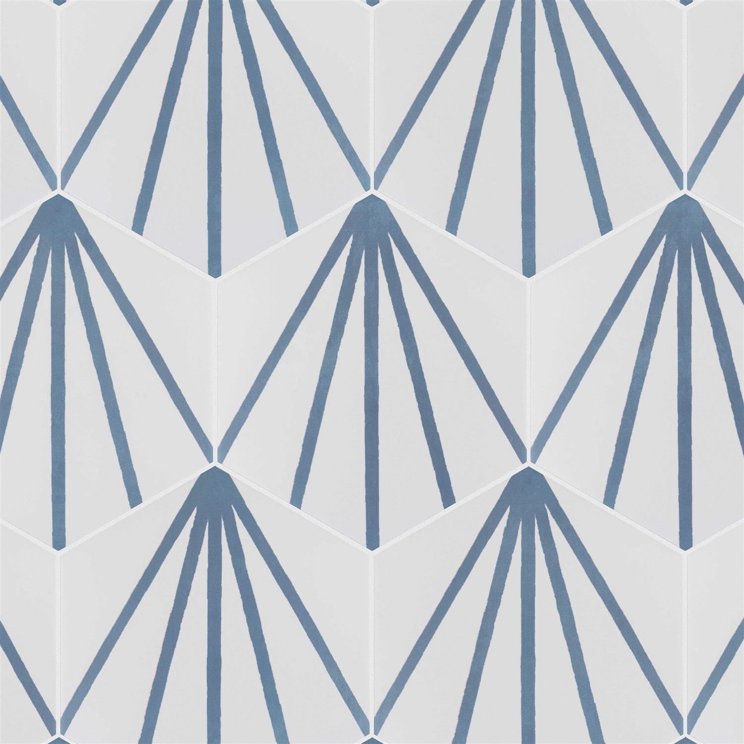 Merola Tile Horizon Hex 7-3/4 in. x 9 in. Ceramic Floor and Wall Tile - Image 3