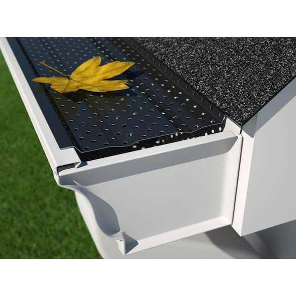 tabindeal 5 in. x 4 ft. Smooth Flow Gutter Cover - Image 2