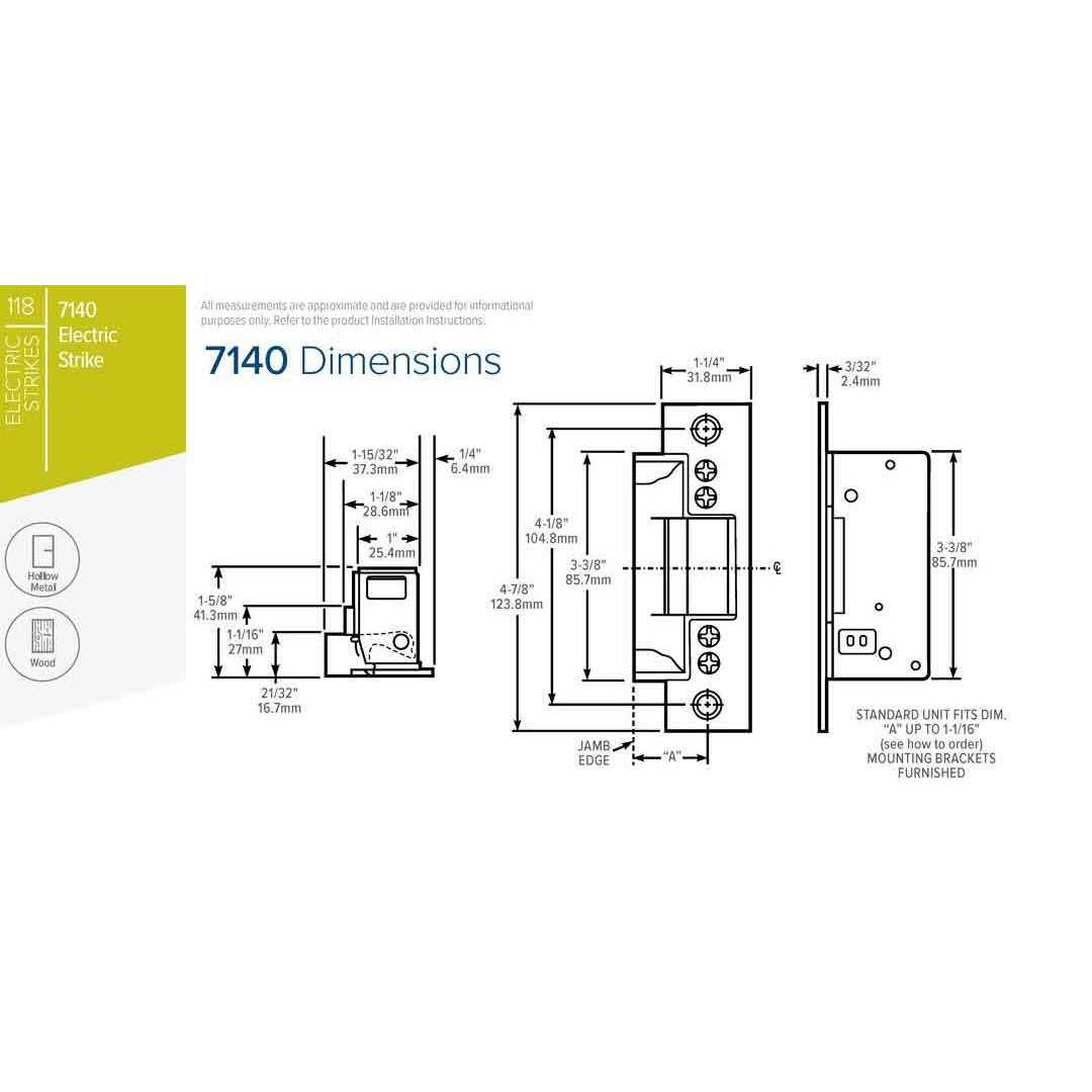 Adams Rite 7140-510-628-00 Electric Strike - Image 4