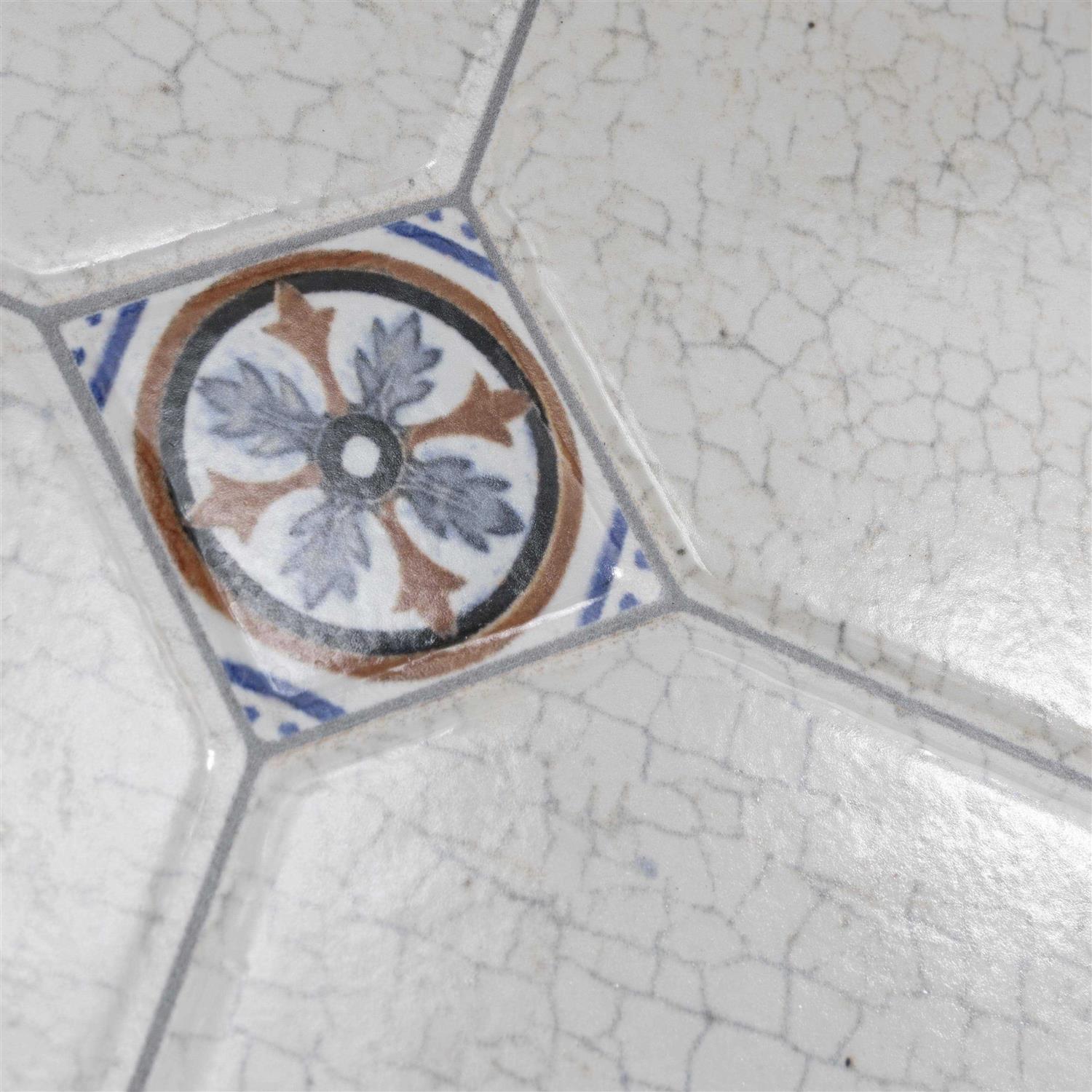 SomerTile 13.125x13.125-inch Huerta Jet Mix Ceramic Floor and Wall Tile - Image 4