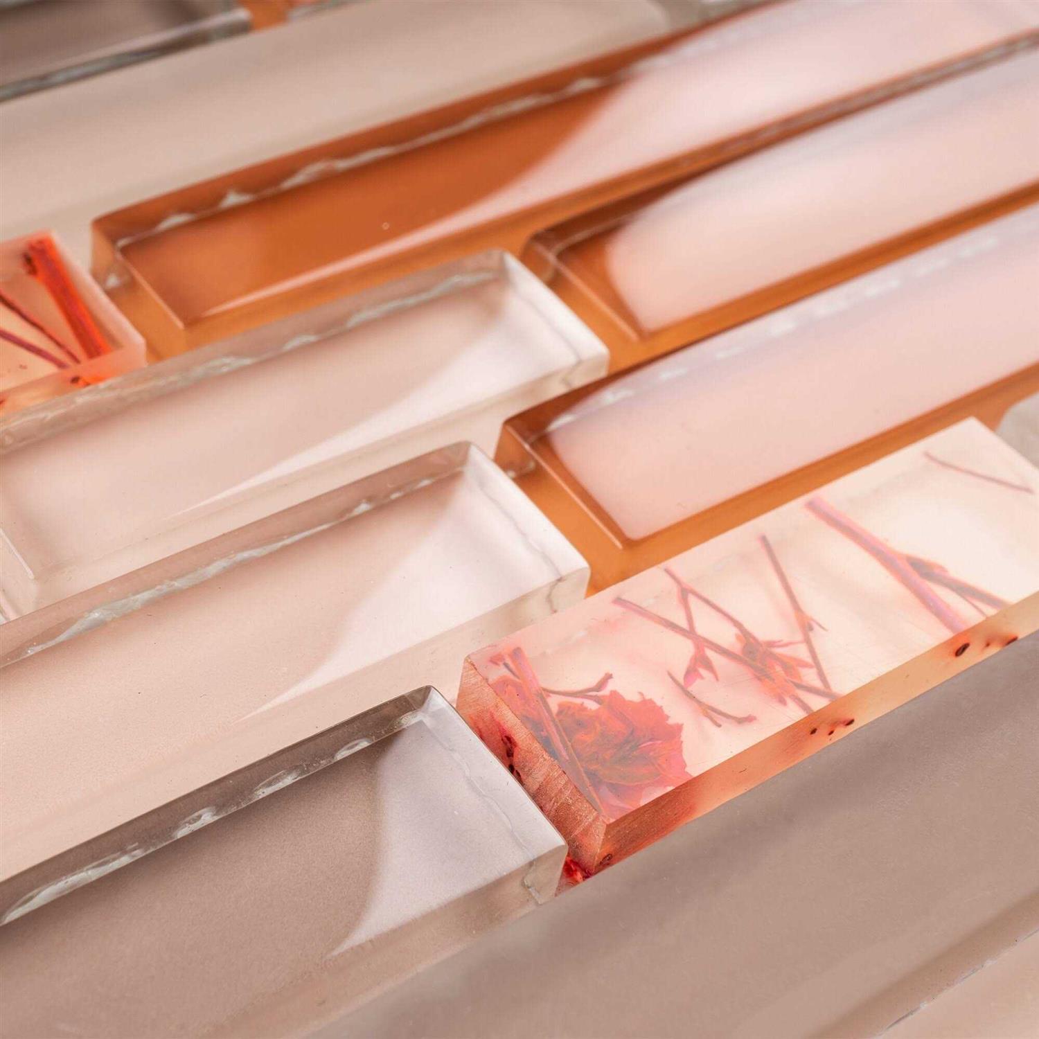 Supreme Tile TileGen. Random Sized Glass Mosaic Tile Wall Tile - Image 3