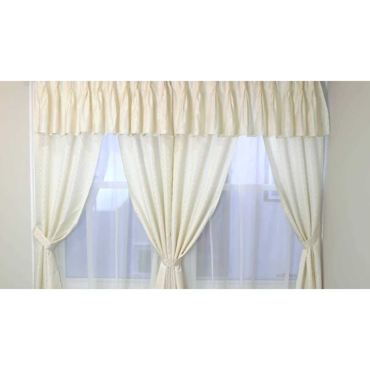 Achim Fairfield 5 Piece Window Curtain Set - Image 5