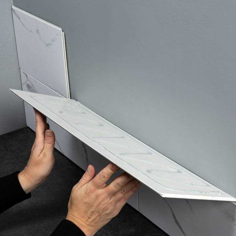 Palisade 22.8 in. x 7.31 in. Interlocking Vinyl Wall/Backsplash Panels - Image 4