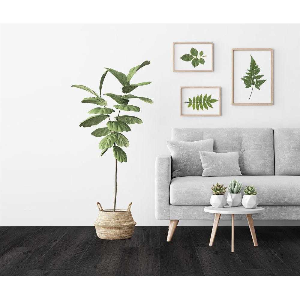 Dekorman Madison Noble Black Oak Waterproof Click Lock Luxury Vinyl Plank Flooring - Image 4