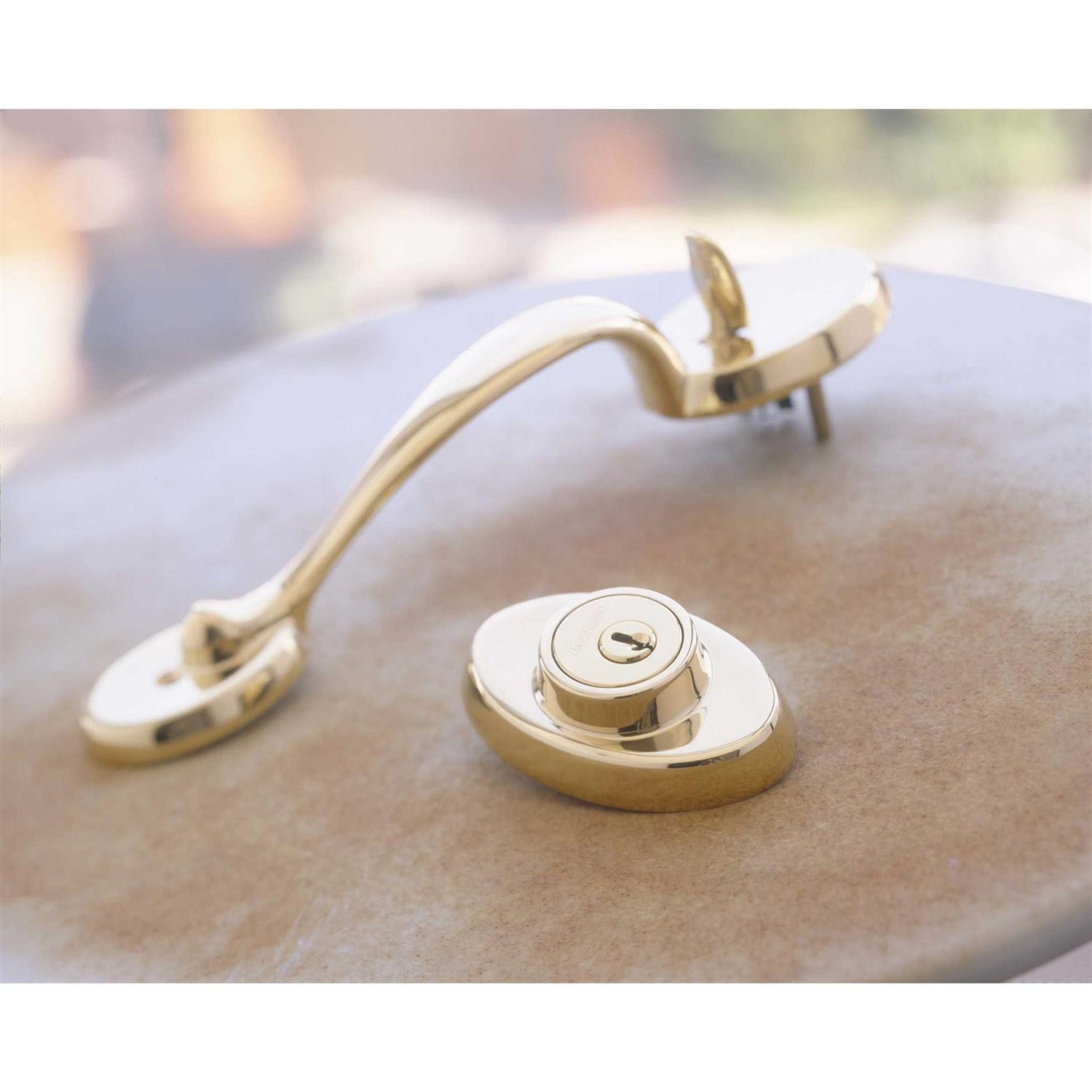 Kwikset 788HFLRDT-514 Halifax Lever with Round Rose Half Dummy Door Lock - Image 4