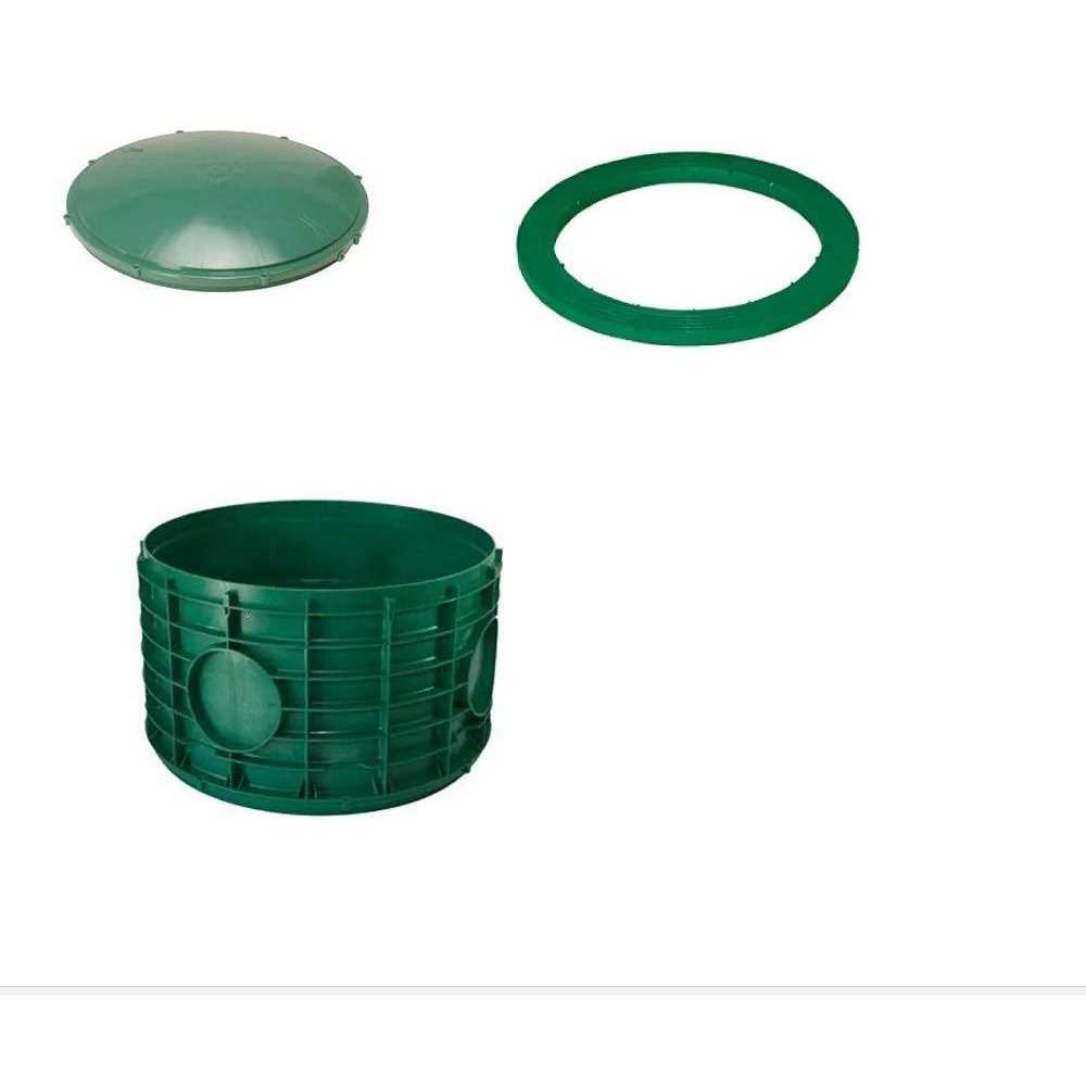 Tuf-Tite Bundle Riser Domed Lid & Adapter Ring for Septic Tank 20 wide - Image 3
