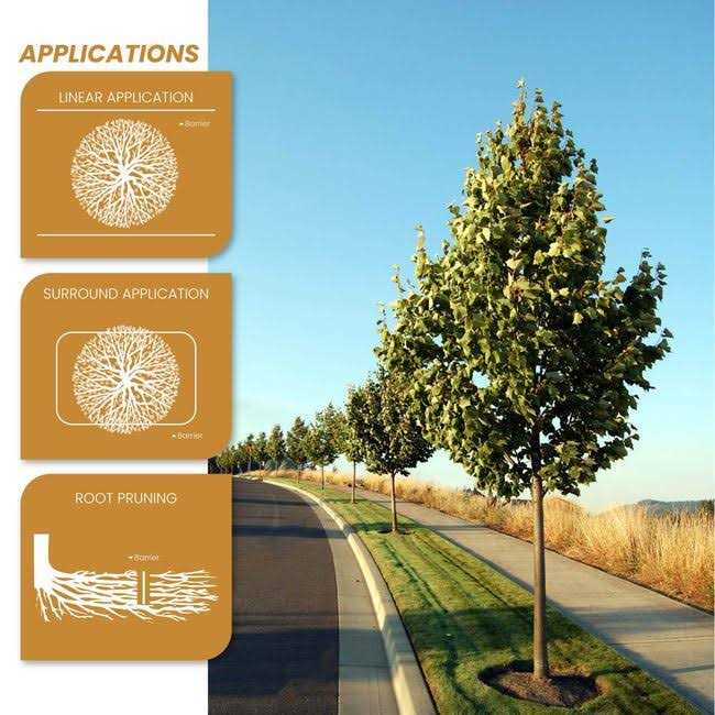 DeepRoot Tree Root Barrier Retail Kit five 18-inch x 24-inch panels per pack - Image 3