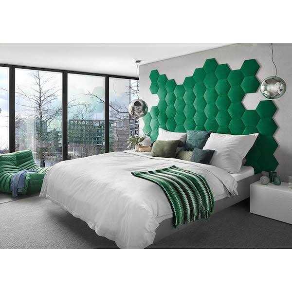 WALL!SUPPLY Luxury Velvet Textile Hexagon - Image 4