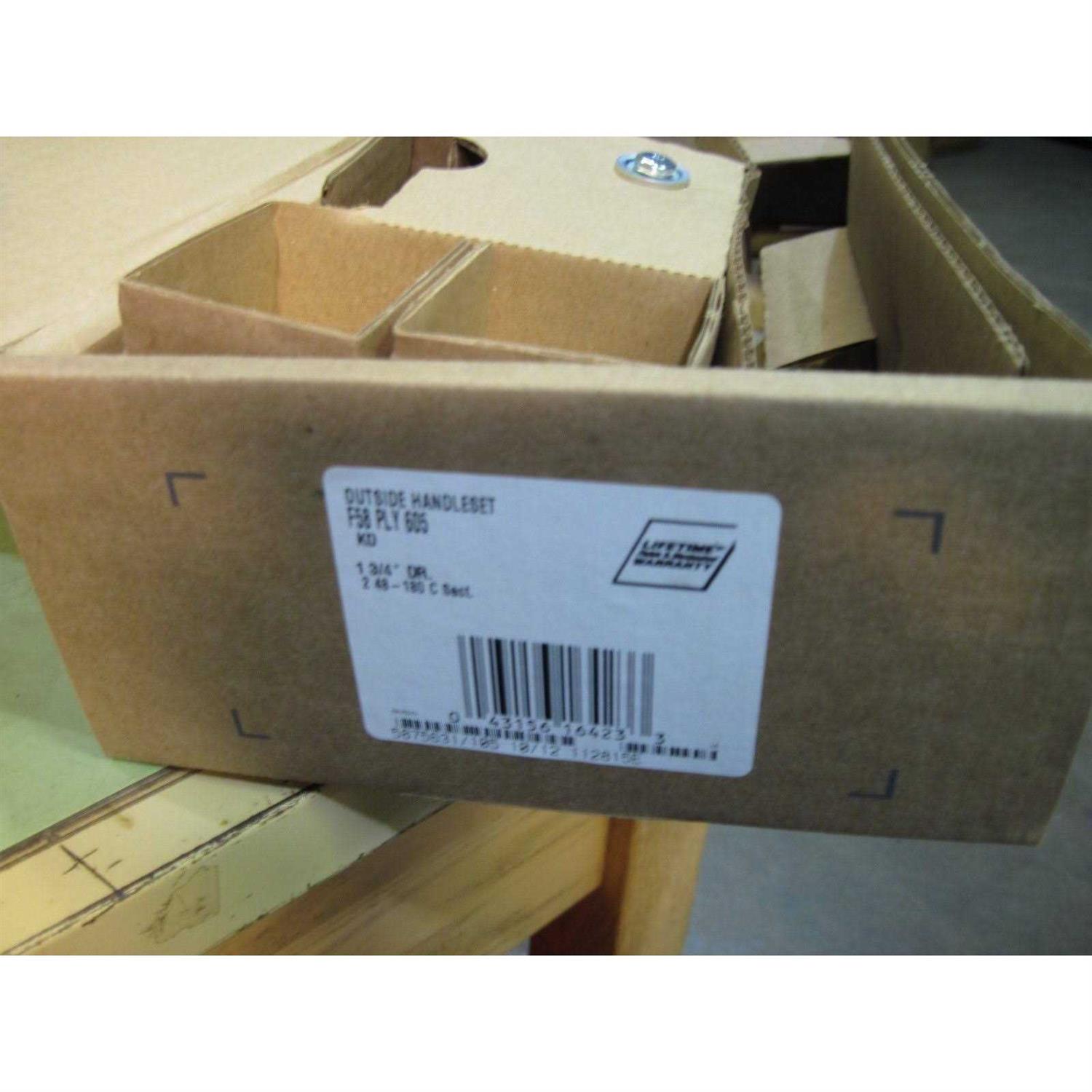 Schlage F58PLY605 Plymouth Exterior Handleset Finish - Image 4