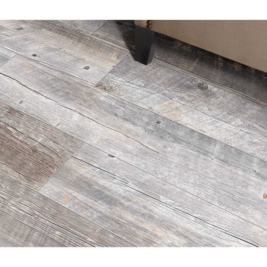 allen + roth Ash 8-in x 48-in Glazed Porcelain Wood Look Floor and Wall Tile 0600101 - Image 4