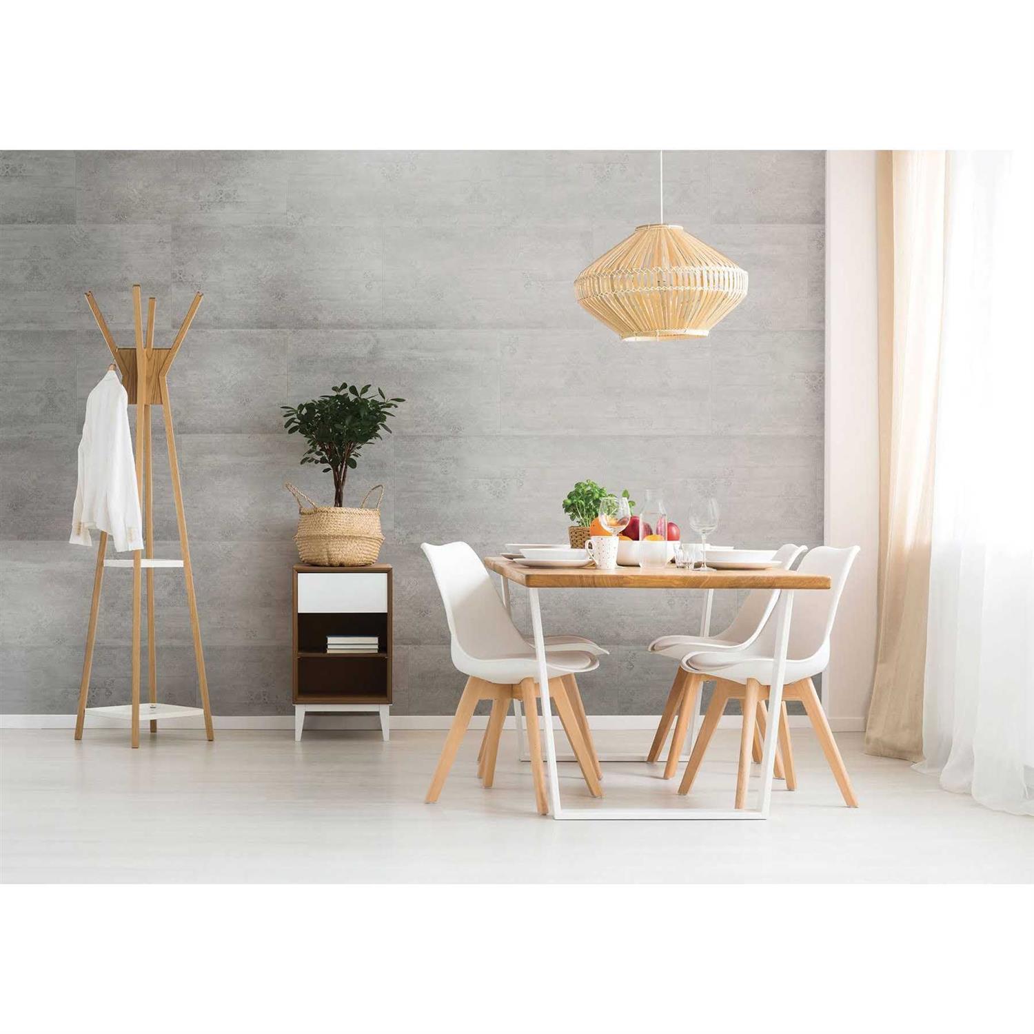 Surface Design 12-in x 2-ft Finished Gray PVC Beveled Wall Plank DT1224-VC - Image 3