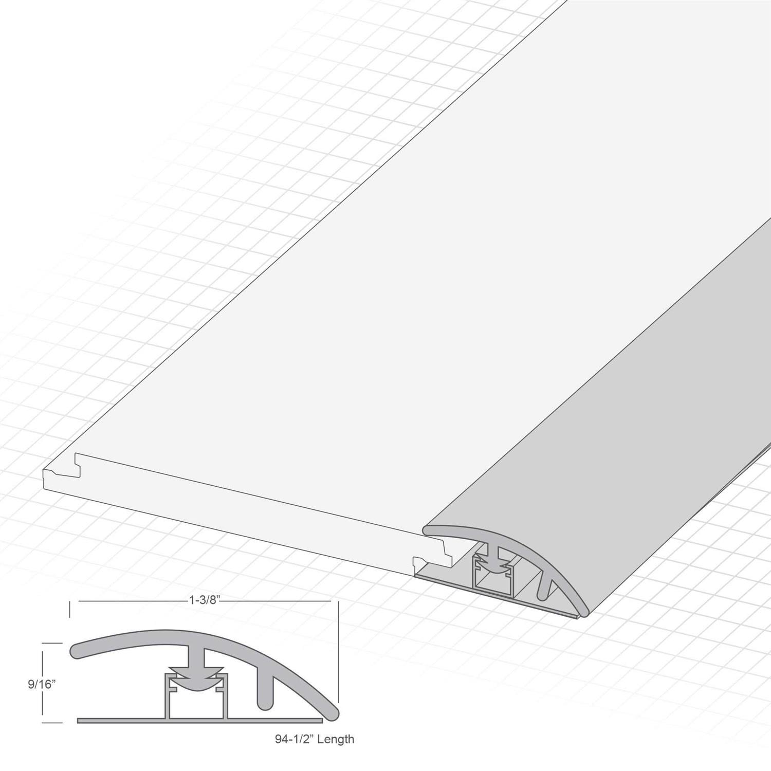 Cali Classic T x 72.83-in L Vinyl Reducer - Image 3
