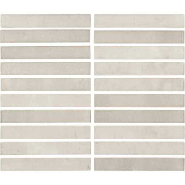 Daltile Miramo 10 in. x 12 in. Glazed Ceramic Straight Joint Mosaic Tile - Image 5