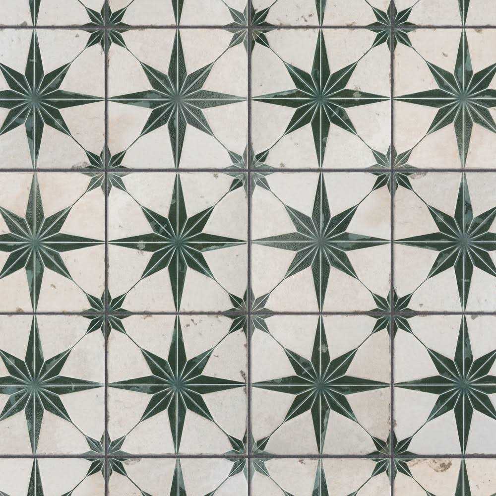 SomerTile Kings Star 17-5/8x17-5/8 Ceramic Floor/Wall Tile - Image 3
